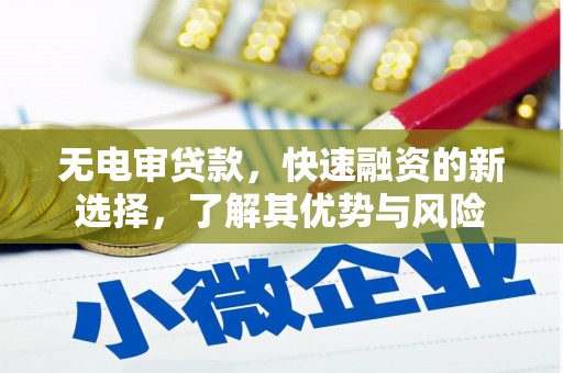 缙云无电审贷款，快速融资的新选择，了解其优势与风险