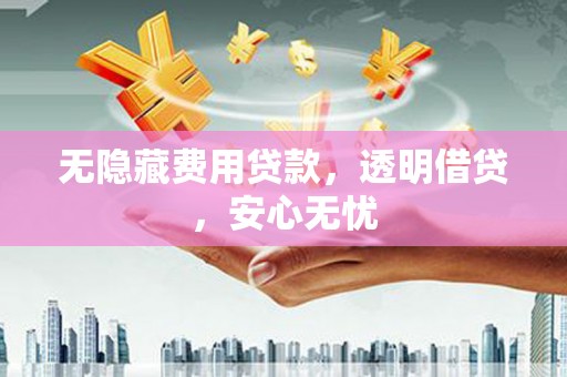 缙云无隐藏费用贷款，透明借贷，安心无忧