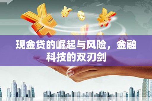 缙云现金贷的崛起与风险，金融科技的双刃剑