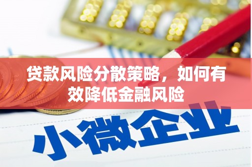 缙云贷款风险分散策略，如何有效降低金融风险