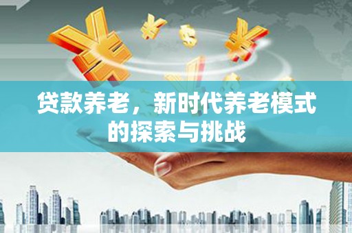 缙云贷款养老，新时代养老模式的探索与挑战