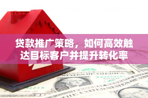 缙云贷款推广策略，如何高效触达目标客户并提升转化率