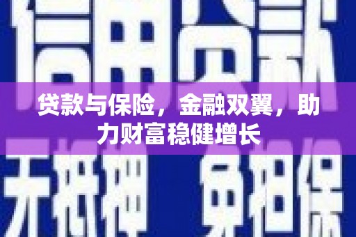 缙云贷款与保险，金融双翼，助力财富稳健增长