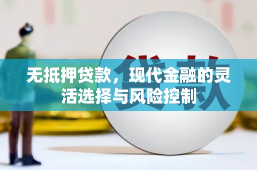缙云无抵押贷款，现代金融的灵活选择与风险控制