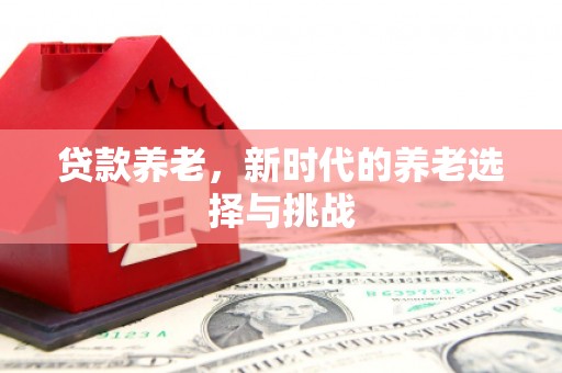 缙云贷款养老，新时代的养老选择与挑战
