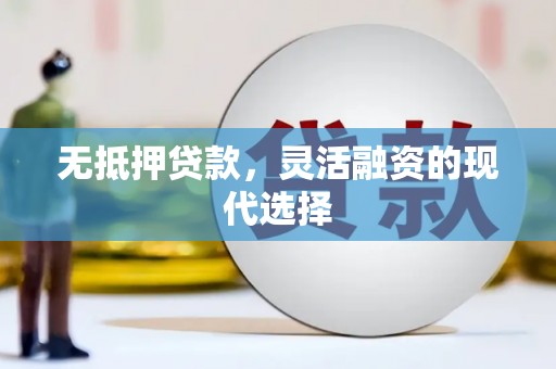 缙云无抵押贷款，灵活融资的现代选择