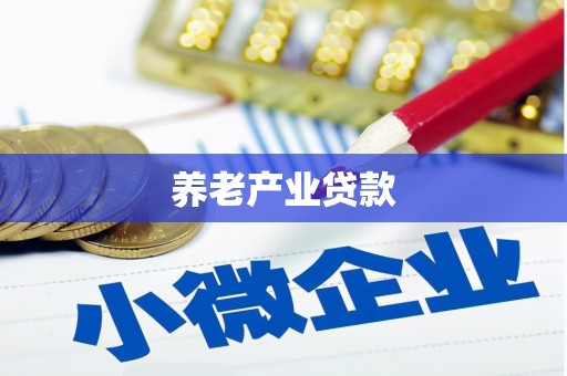 缙云养老产业贷款