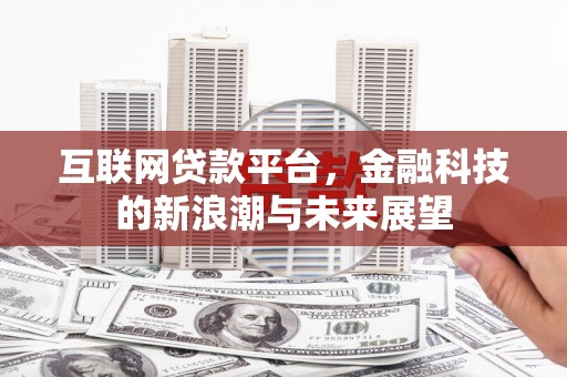 缙云互联网贷款平台，金融科技的新浪潮与未来展望
